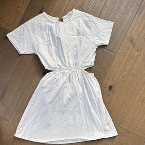 Mango girls cut out dress